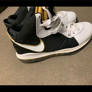 Lebron 360 basketball sneakers.